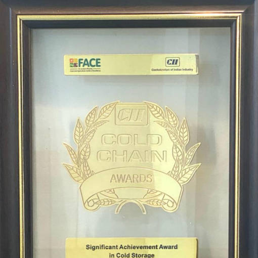 Significant Achievement Award in Cold Storage